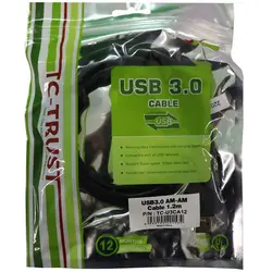 کابل لینک USB3.0 تی سی تراست مدل TC-U3CA12 طول 1.2 متر