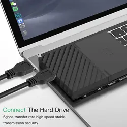 کابل هارد USB3.0 تی سی تراست مدل TC-U3CM12 طول 1.2 متر