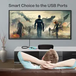 کابل افزایش طول 3.0 USB تی سی تراست مدل TC-U3CF30 طول 3 متر