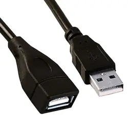 کابل افزایش طول USB 2.0 تی سی تراست مدل TC-U2CF50 طول 5 متر