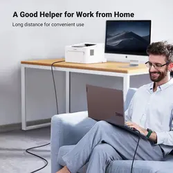 کابل پرینتر تی سی تراست مدل TC-U2CB15 طول 1.5 متر