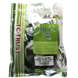 کابل پرینتر تی سی تراست مدل TC-U2CB15 طول 1.5 متر