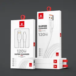 کابل شارژ میکرو یو اس بی 120 واتی بیبوشی مدل Biboshi 120W Micro USB Charging Cable A16