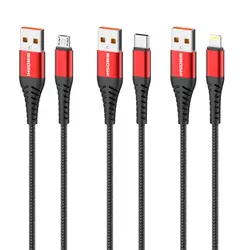 کابل شارژ میکرو یو اس بی بیبوشی مدل Biboshi Micro USB Cable A25