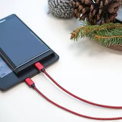 کابل شارژ میکرو یو اس بی بیبوشی مدل Biboshi Micro USB Cable A25