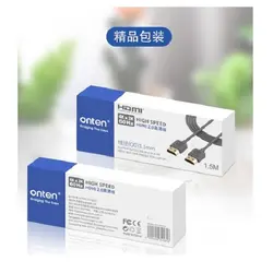 کابل HDMI ورژن 2.0 اونتن با طول 1.5 متر مدل Onten HDMI v2.0 Cable 4K HD161