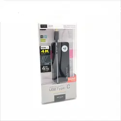 هاب Type-c به HDMI و USB آی ای تاپ مدل IETOP Adapter Type C To HDMI, USB3 TUH-306