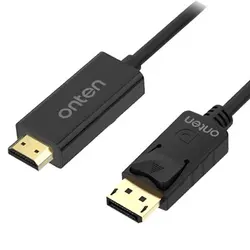 کابل تبدیل DP نری  به HDMI  اونتن مدل OTN-DP303