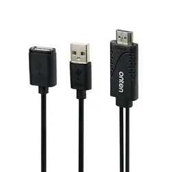 مبدل USB به HDMI اونتن مدل  USB(Female) to HDMI cable Palastic shell OTN-7562S