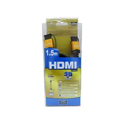 کابل HDMI سرپوش طلایی سه بعدی 5.1 متر فرانت مدل FN-HCB015