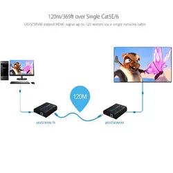اکستندر HDMI لنکنگ مدل Lenkeng HDMI Extender  LKV373POE-RX