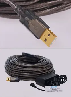 افزایش طول 25 متری USB دیتک مدل DTECH DT-5042 USB  Extension Cable 25 Meter