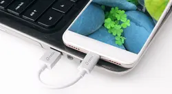 کابل تبدیل USB به Micro-USB دیتک مدل Dtech DT-T0013 با طول 0.1 متر