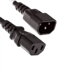 کابل برق بک تو بک بافو مدل C14-C13 به طول 60 سانتی متر