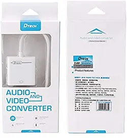 تبدیل HDMI به VGA سیم دار دیتک مدل DT-6515