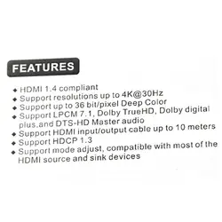 اسپلیتر هشت پورت HDMI لایمستون مدل LimeStone LS-HSP0108