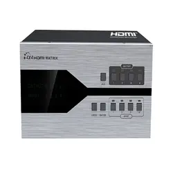 سوئیچ ماتریس مدولار ۴ در۴ HDMI لنکنگ مدل LKV4x4 HDbitT
