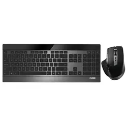 ست ماوس و کیبورد بیسیم رپو  Keyboard and Laser Mouse Combo مدل 9900M