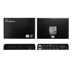 سوئیچ 5 پورت HDMI لنکنگ مدل LKV501HDR-V2.0 با کیفیت (۴KX2K@60Hz (HDR