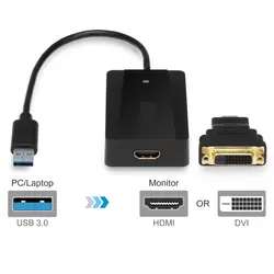 تبدیل USB3.0 به HDMI بافو مدل BF-2630