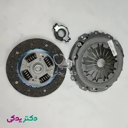 کیت کلاچ پژو 206 تیپ 5 (موتور TU5) شامل دیسک، صفحه و بلبرینگ شرکتی ایساکو 0670302199