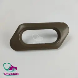 قاب كلید شیشه بالابر سمند درب عقب راست (سمت شاگرد) رنگ بژ شرکتی ایساکو 1262301899