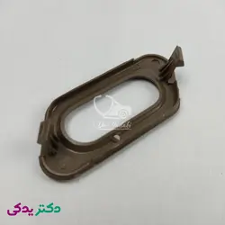 قاب دور کلید شیشه بالابر درب سمند عقب چپ (سمت راننده) رنگ بژ شرکتی ایساکو 1262301999
