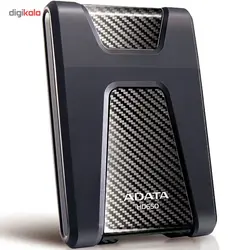 هارددیسک اکسترنال ای دیتا مدل دش‌درایو دیوربل HD650 ظرفیت 2 ترابایتAdata DashDrive Durable HD650 External HDD - 2TB