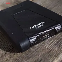 هارددیسک اکسترنال ای دیتا مدل دش‌درایو دیوربل HD650 ظرفیت 2 ترابایتAdata DashDrive Durable HD650 External HDD - 2TB