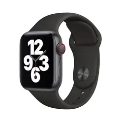 ساعت هوشمند اپل واچ سری SE 2021 مدل  40mm Aluminum Case with Sport silicone BandApple Watch Series SE 2021 40mm Aluminum Case
