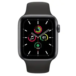 ساعت هوشمند اپل واچ سری SE 2021 مدل  40mm Aluminum Case with Sport silicone BandApple Watch Series SE 2021 40mm Aluminum Case