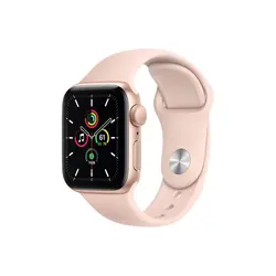 ساعت هوشمند اپل واچ سری SE 2021 مدل  40mm Aluminum Case with Sport silicone BandApple Watch Series SE 2021 40mm Aluminum Case
