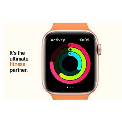 ساعت هوشمند اپل واچ سری SE 2021 مدل  40mm Aluminum Case with Sport silicone BandApple Watch Series SE 2021 40mm Aluminum Case