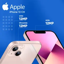 گوشی موبایل اپل مدل iPhone 13 CH دو سیم‌ کارت ظرفیت 128 گیگابایت و رم 4 گیگابایتApple iPhone 13 CH Dual SIM 128GB And 4GB RAM Mobile Phone