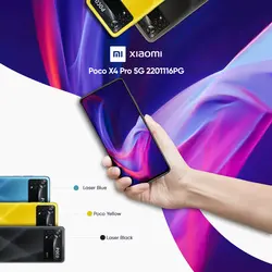 گوشی موبایل شیائومی مدل Poco X4 Pro 5G 2201116PG دو سیم کارت ظرفیت 256 گیگابایت و رم 8 گیگابایتXiaomi Poco X4 Pro 5G 2201116PG Dual SIM 256GB And 8GB RAM Mobile Phone