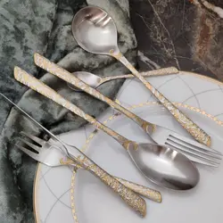 سرویس قاشق و چنگال  نیم طلا ۳۰ نفره رزنتال 151 پارچه کد 7200g