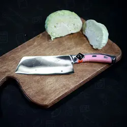 سرویس چاقو آشپزخانه 8 پارچه ویتارا رنگ صورتی