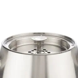 کتری و قوری شیردار کرکماز مدل Esta Titanium کد A041 طرح ساده