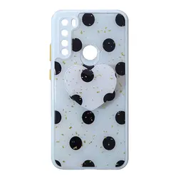 قاب رزینی با پاپ سوکت قلبی شیائومی Redmi Note 8