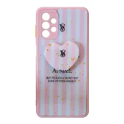 قاب رزینی با پاپ سوکت قلبی سامسونگ A32 5G