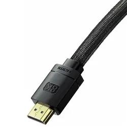 کابل HDMI بیسوس مدل High Definition CAKGQ-L01 نسخه 2.1 کیفیت 8K طول 3 متر