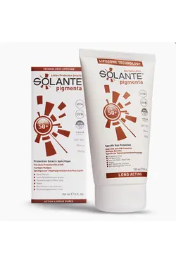 کرم ضد آفتاب سولانته Pigmenta SPF+50برای پوست مستعد لک و جوش،ترکیه