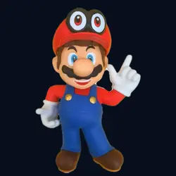 اکشن فیگور‌ سوپر ماریو SUPER MARIO قارچ خور  مدل 412