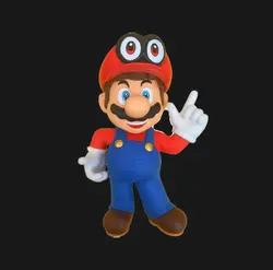 اکشن فیگور‌ سوپر ماریو SUPER MARIO قارچ خور  مدل 412