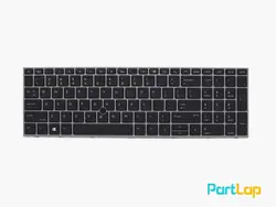 کیبورد لپ تاپ اچ پی ZBook 15 ، 17 G5 G6