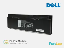 باتری 3 سلولی GVD76 لپ تاپ دل Latitude E7240