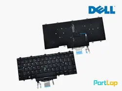 کیبورد لپ تاپ دل Latitude E5480 ، E7480