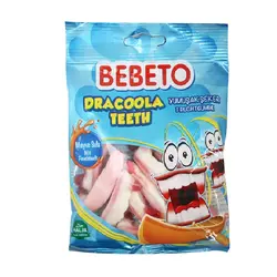BEBETO-پاستیل دندونی دراکولا 80 گرمی