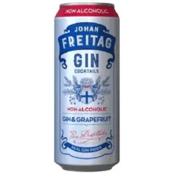 GIN COCKTAILS- آبجو بدون الکل با طعم گریپ فروت 500 میل