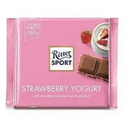 RITTER SPORT- شکلات شیر و توت فرنگی 100 گرمی